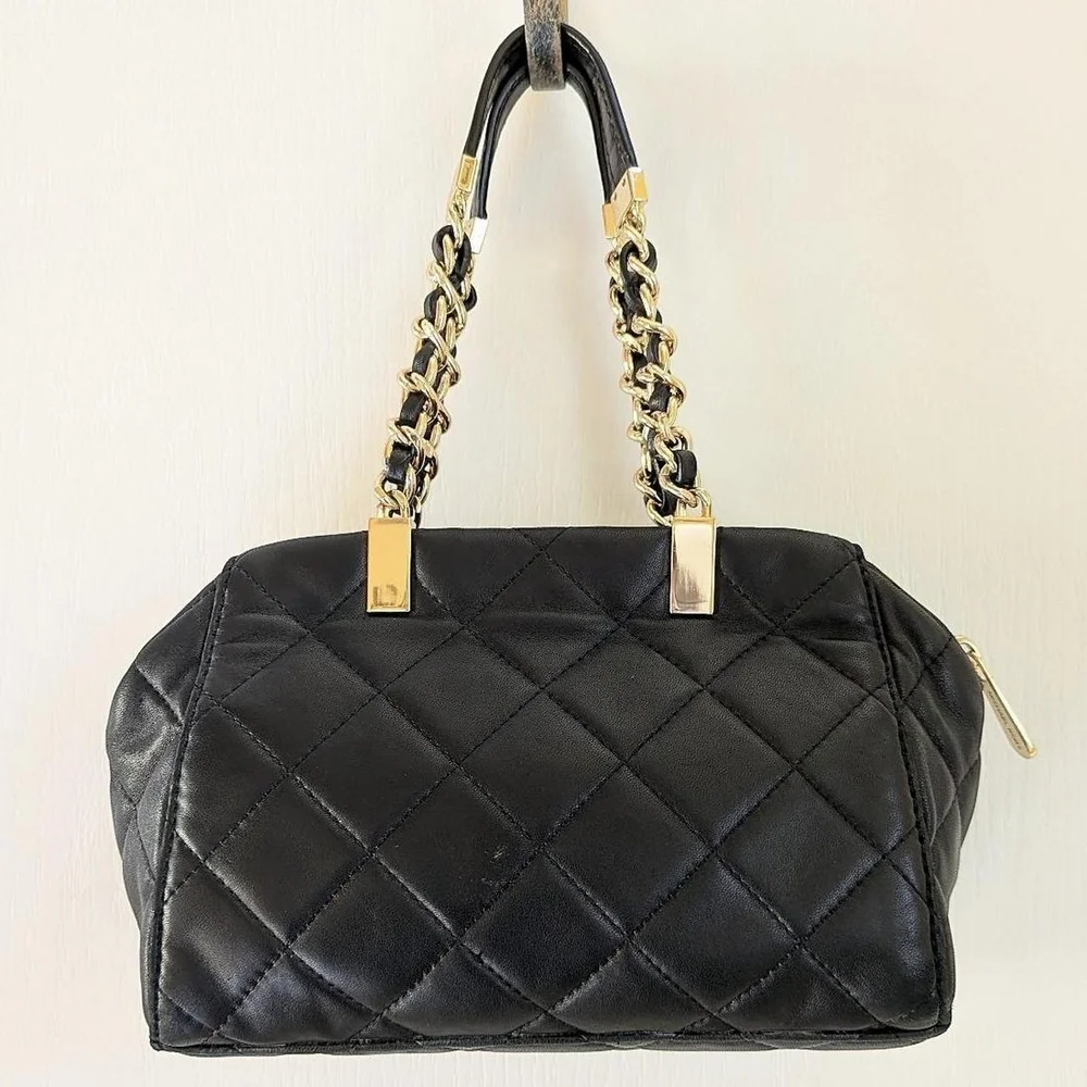 Vintage Y2K Michael Kors Black Quilted Women's Bag